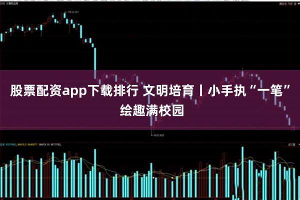 股票配资app下载排行 文明培育丨小手执“一笔” 绘趣满校园